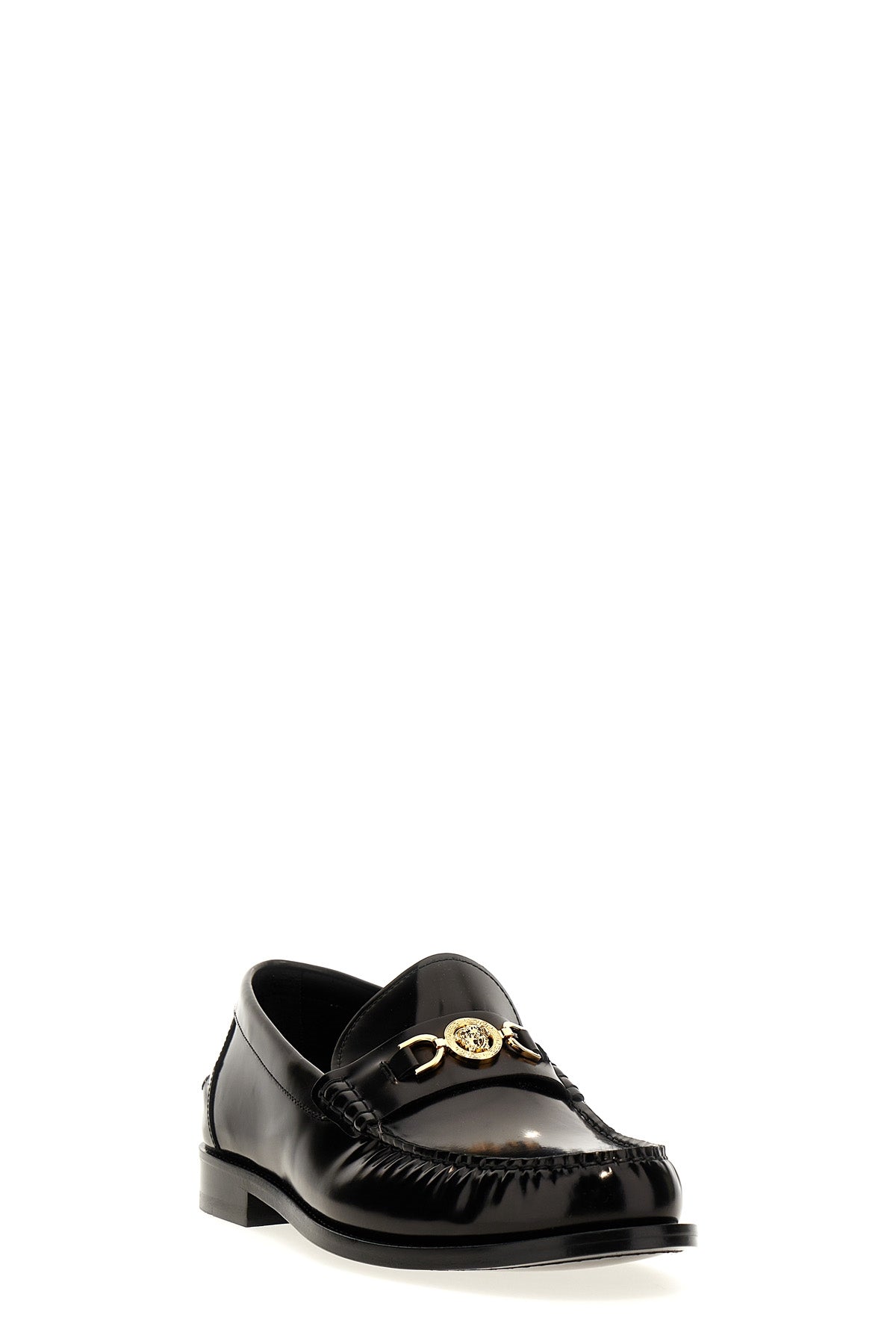 leather loafers