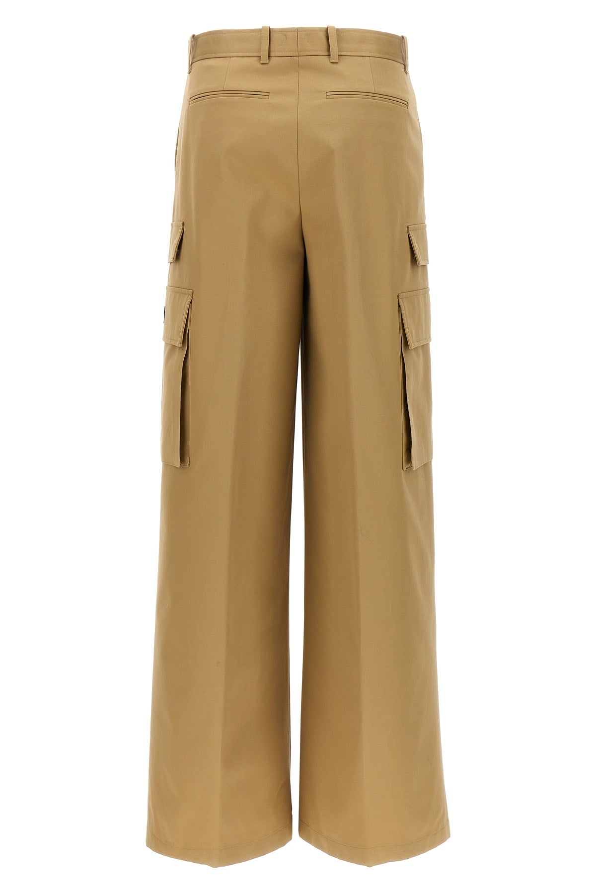 cotton gabardine cargo pants