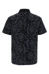 polo shirt in baroque jacquard cotton piqué