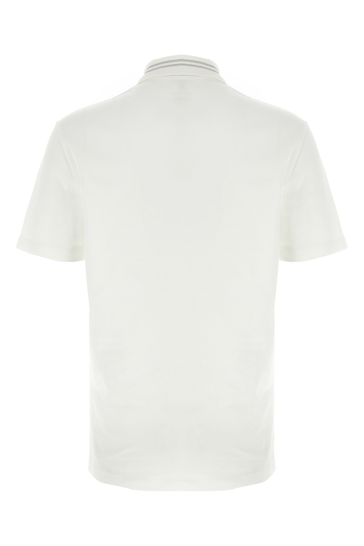medusa embroidery cotton piqué polo shirt