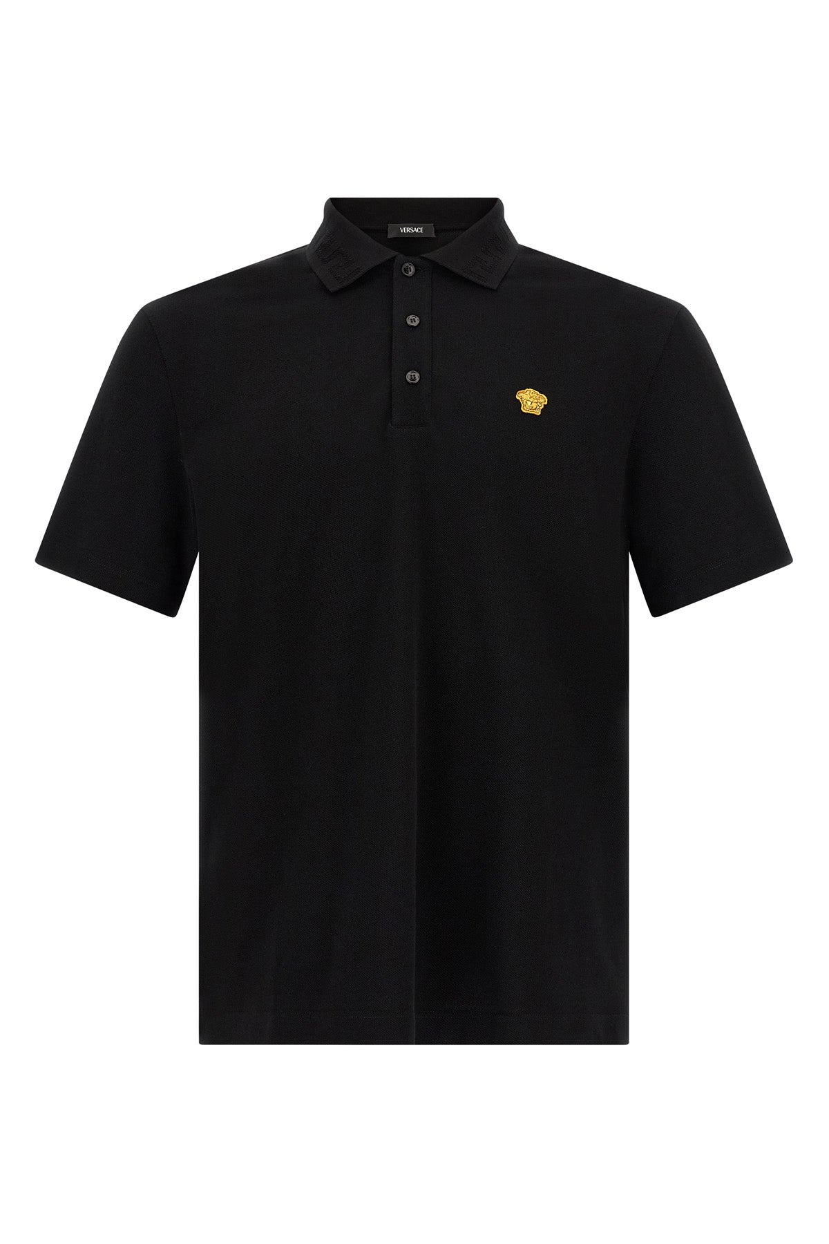 cotton piqué polo shirt