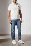 cotton piqué polo shirt
