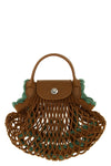 xs le pliage filet cotton mesh crossbody bag