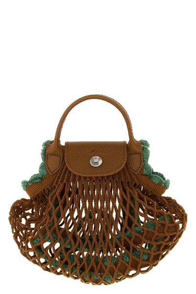 xs le pliage filet cotton mesh crossbody bag