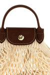 xs le pliage filet crossbody bag in cotton mesh