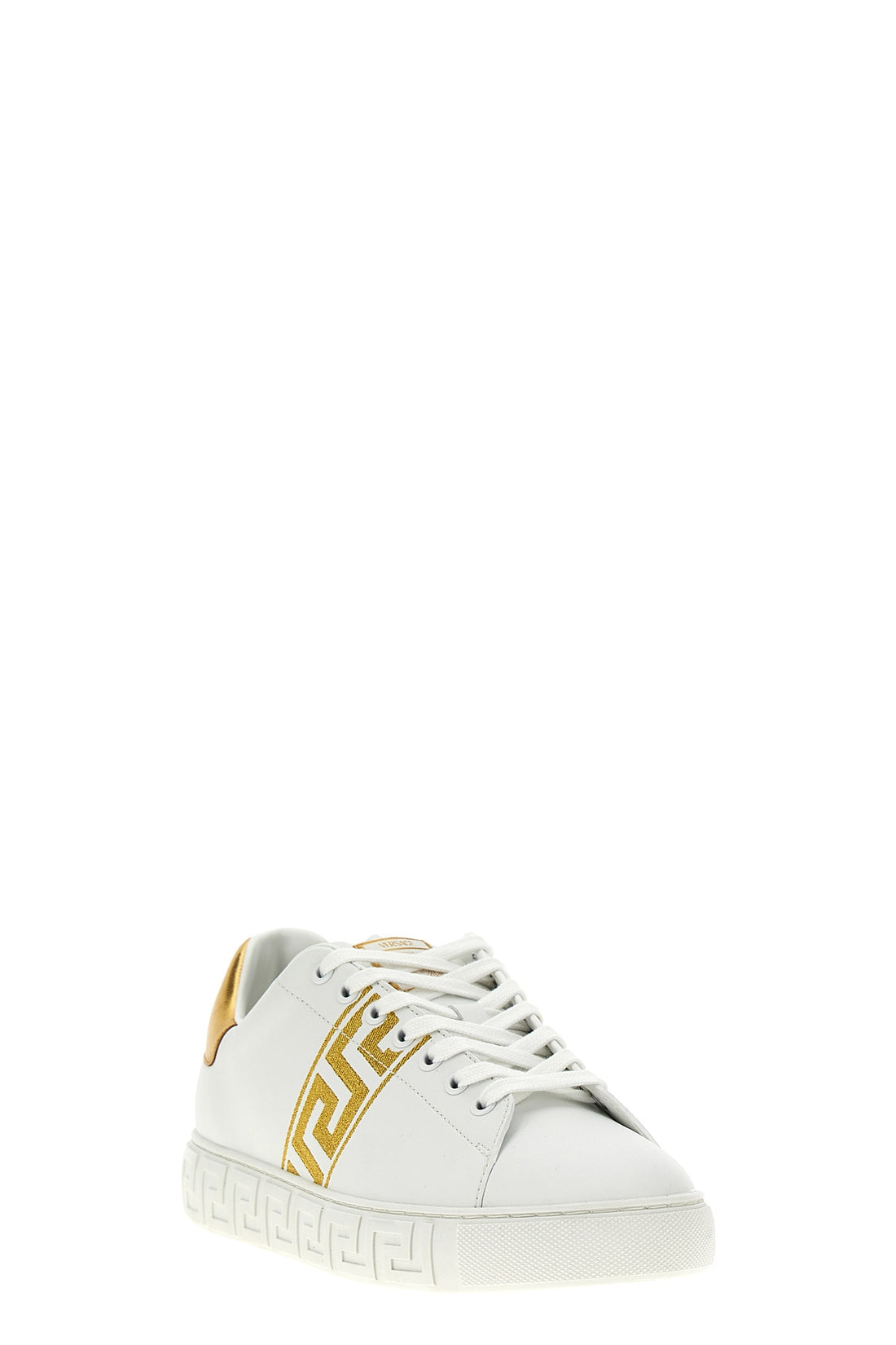 VERSACE 40 leather sneakers