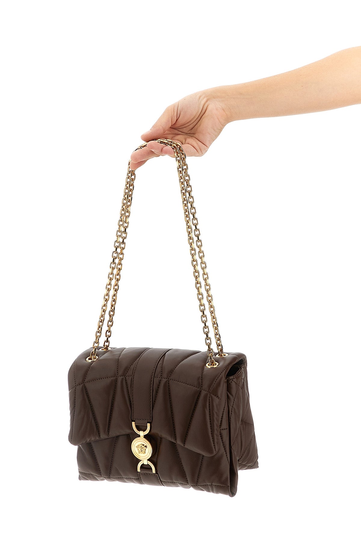 kleio shoulder bag in quilted plongé nappa leather