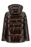 the eleodoro pinko padded down jacket redefines the codes of outerwear through