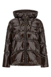 the eleodoro pinko padded down jacket redefines the codes of outerwear through