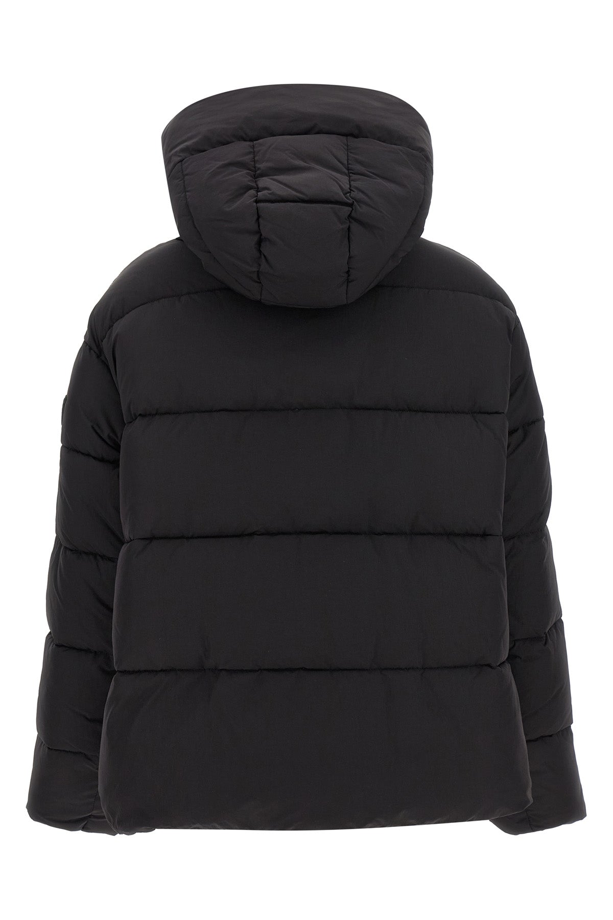 the giza pinko down jacket redefines the volumes of outerwear through a contem
