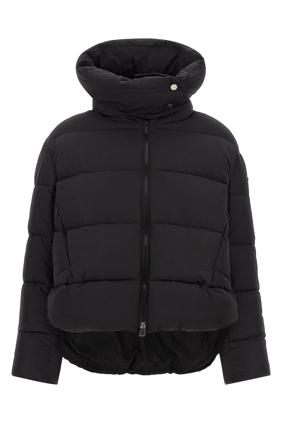 the giza pinko down jacket redefines the volumes of outerwear through a contem