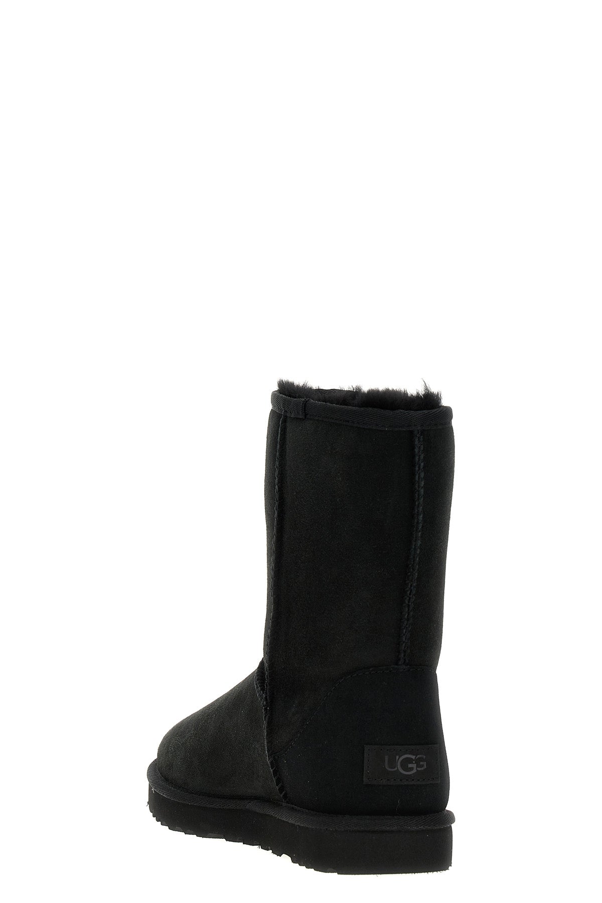 classic short ii boots in suede and reverse sheepskin