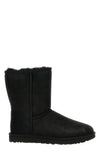 classic short ii boots in suede and reverse sheepskin