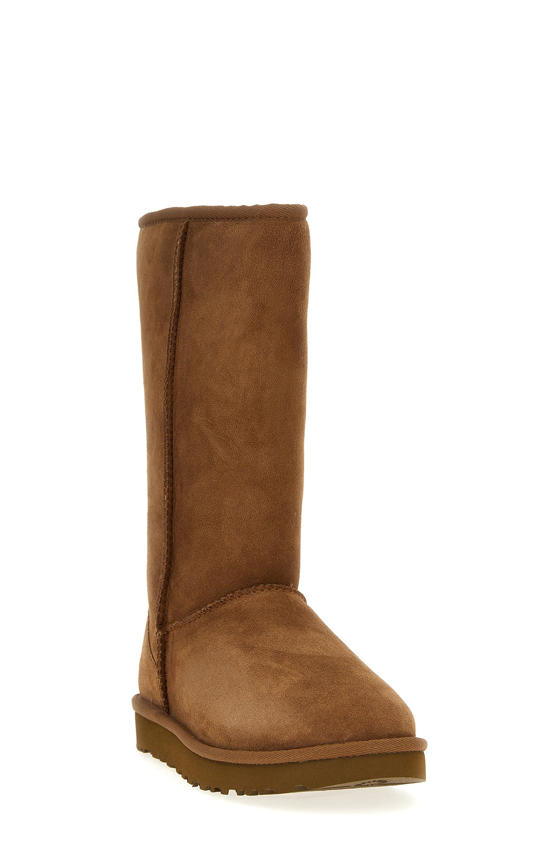 UGG 5 classic tall ii boots in suede and reverse sheepskin