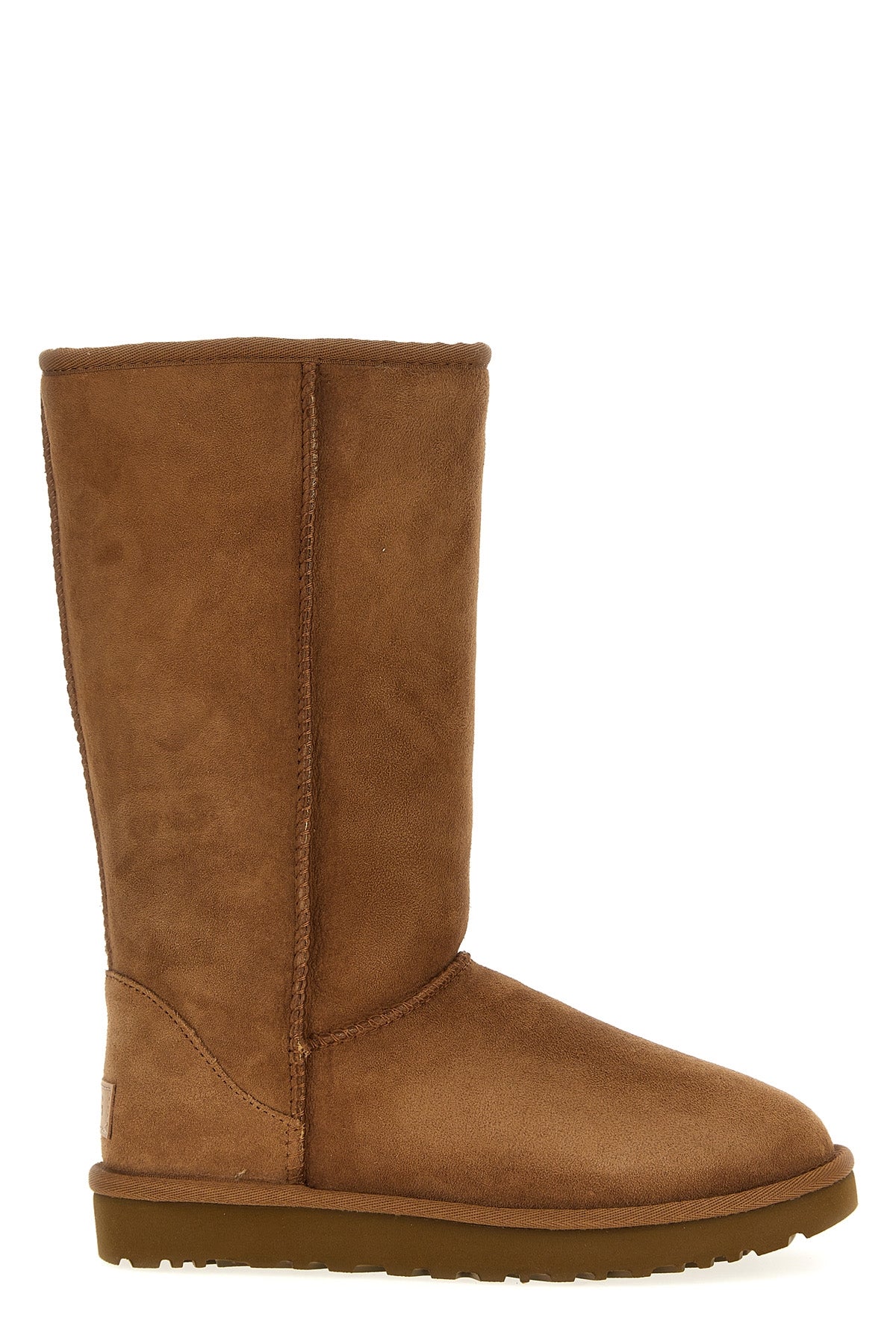 classic tall ii boots in suede and reverse sheepskin