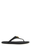 alia flat sandals in rubber