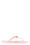 alia flat sandals in rubber