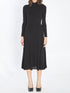 ALAIA 36 fluid jersey dress with heart detail
