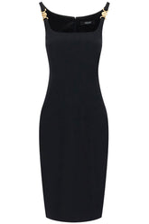 stretch cady sheath dress