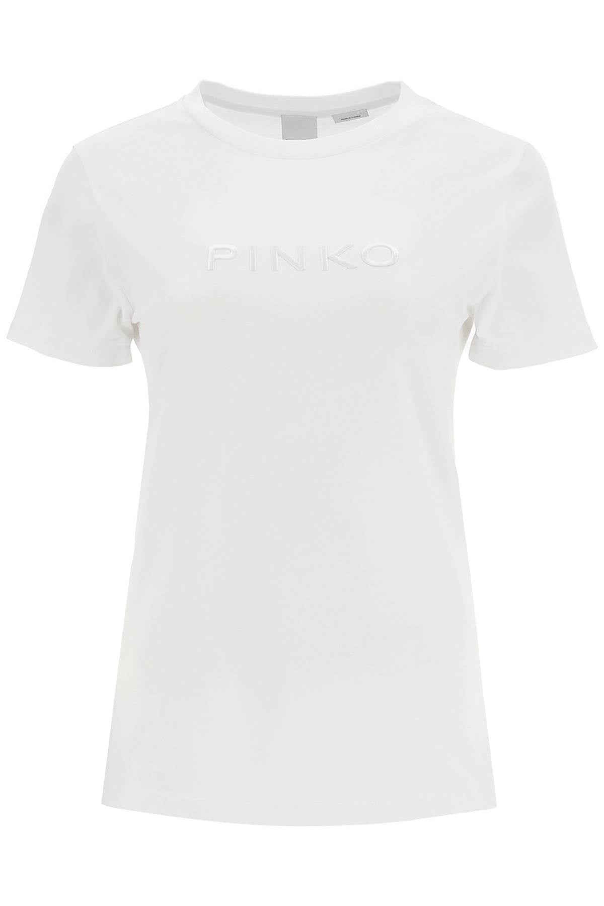 short-sleeved t-shirt with logo