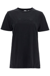 short-sleeved t-shirt with logo