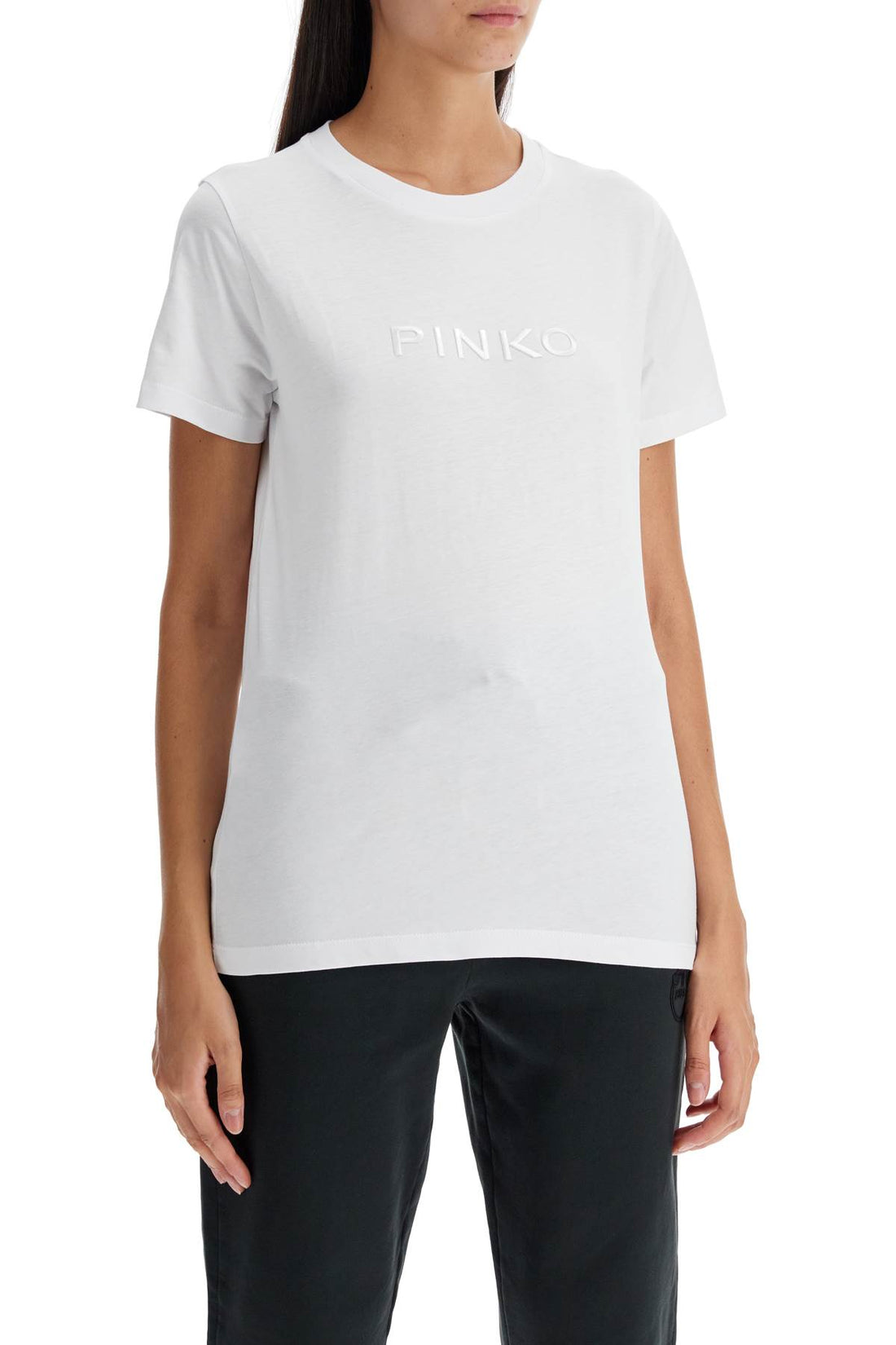 short-sleeved t-shirt with logo