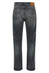 5-pocket stone wash cotton denim jeans