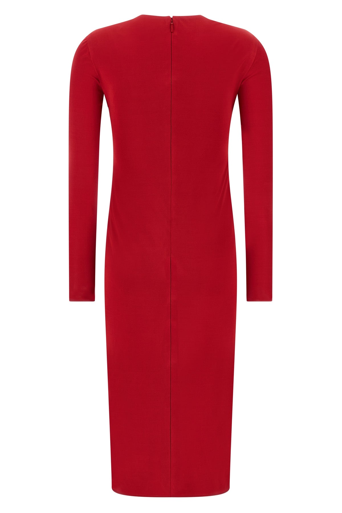 stretch viscose jersey midi dress
