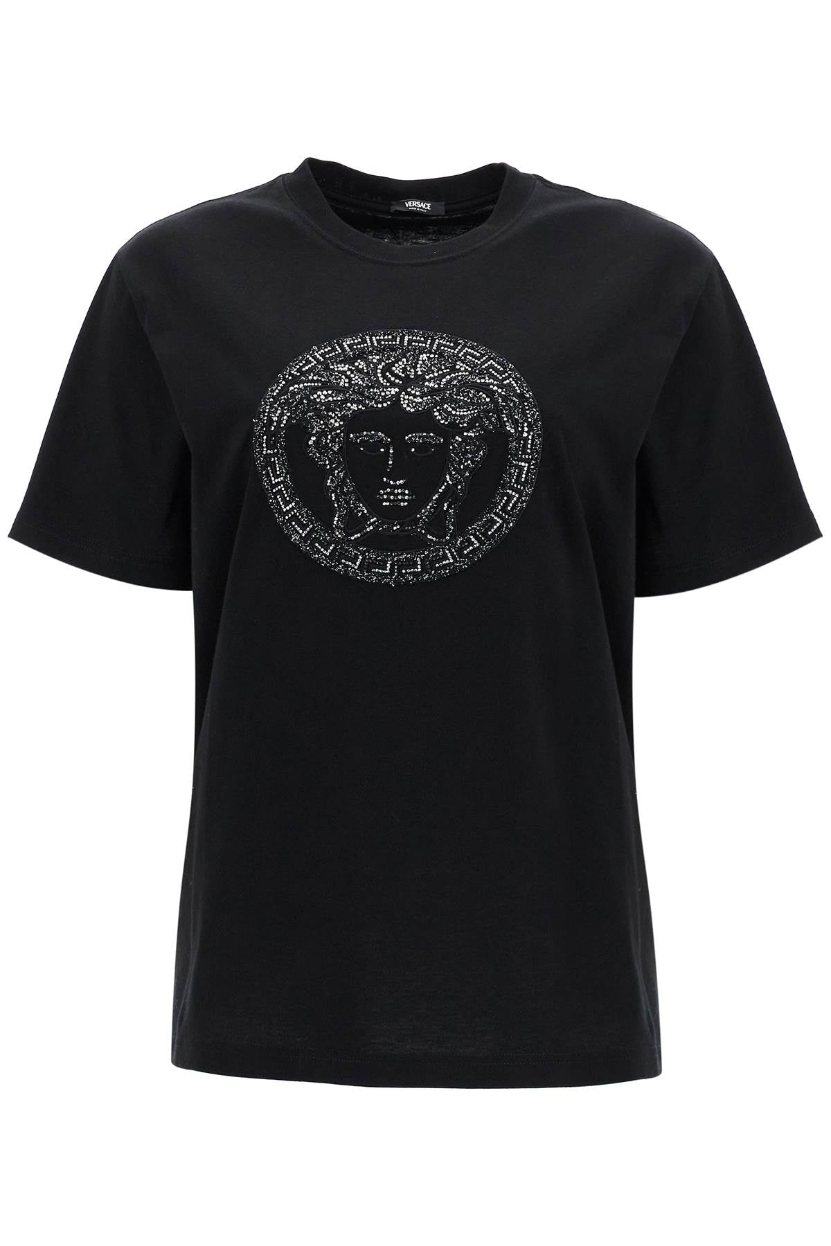 medusa embroidered t-shirt