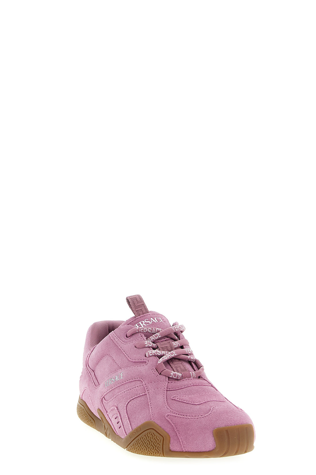 VERSACE 41 galaxia suede sneakers