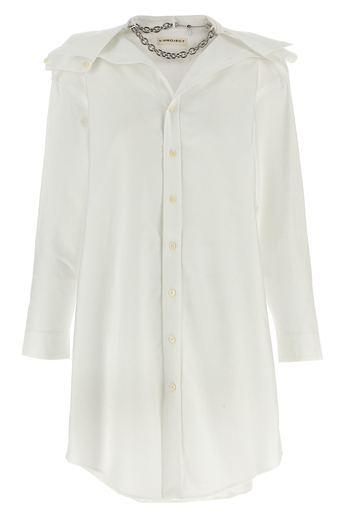 chemisier dress in cotton oxford