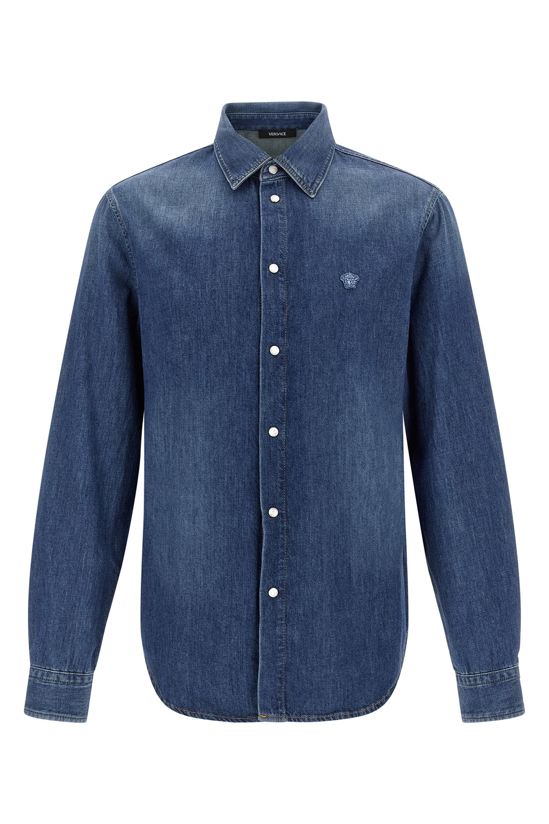 VERSACE 48 light cotton denim shirt