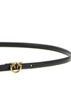 love berry shiny calf leather belt