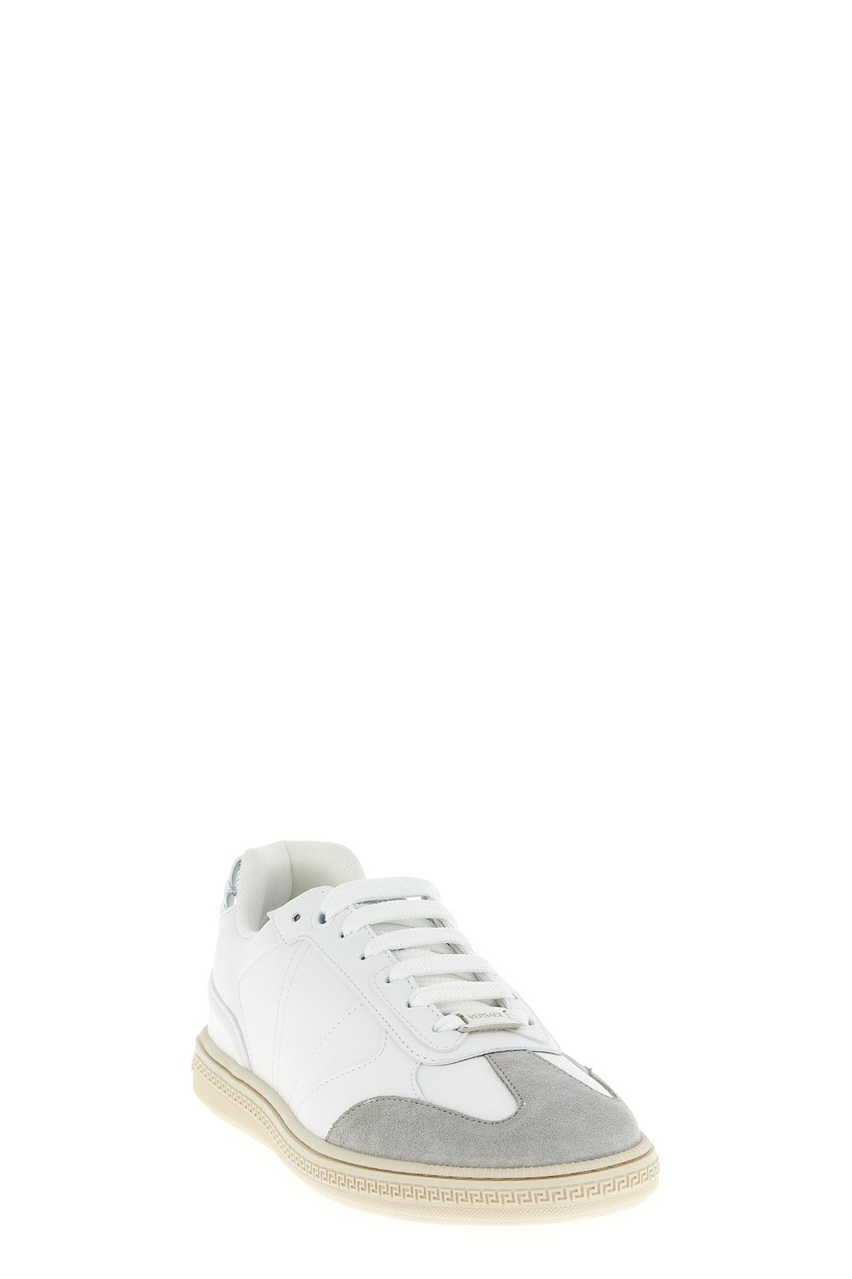 greca court smooth leather sneakers