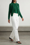 stretch viscose knit t-shirt