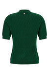 stretch viscose knit t-shirt