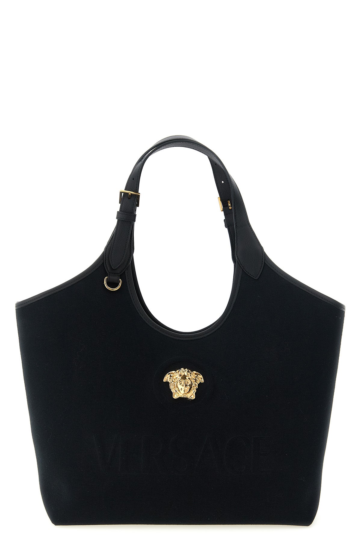 medium la medusa canvas shopping bag