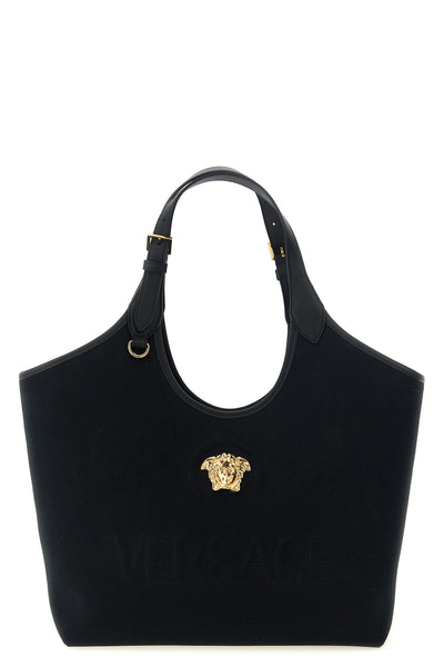 medium la medusa canvas shopping bag