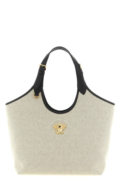 medium la medusa canvas shopping bag