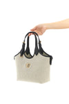 canvas mini shopping bag