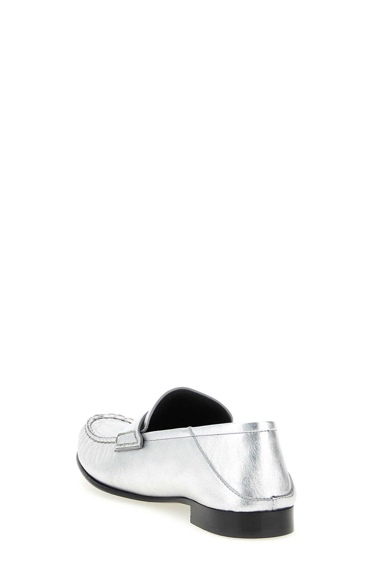 laminated nappa leather loafers