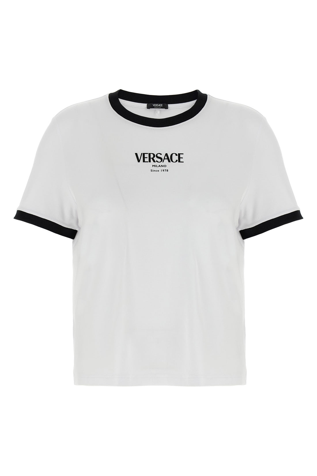 VERSACE 38 viscose stretch jersey t-shirt