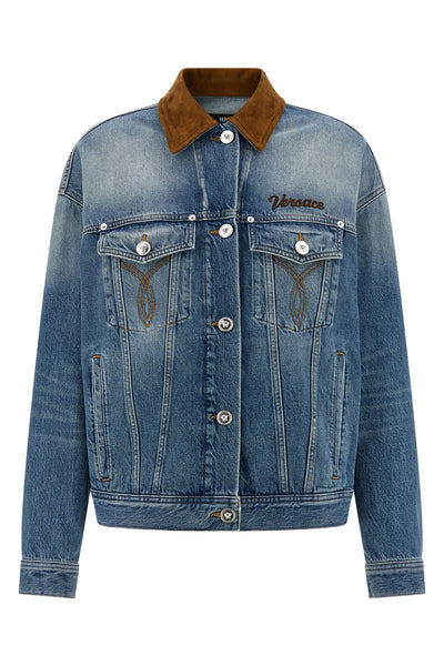 trucker cotton denim jacket