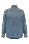 stonewashed cotton denim shirt
