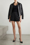 buffalo leather blouson