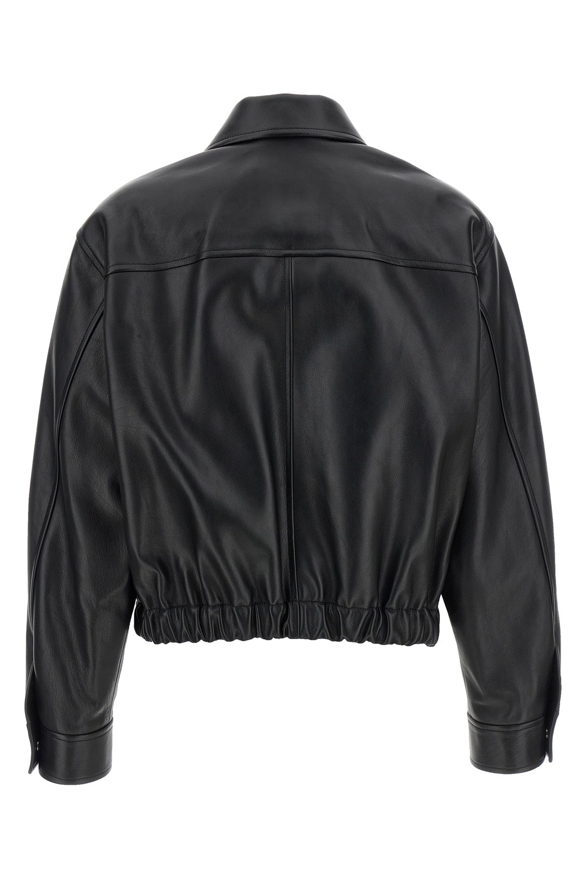 buffalo leather blouson