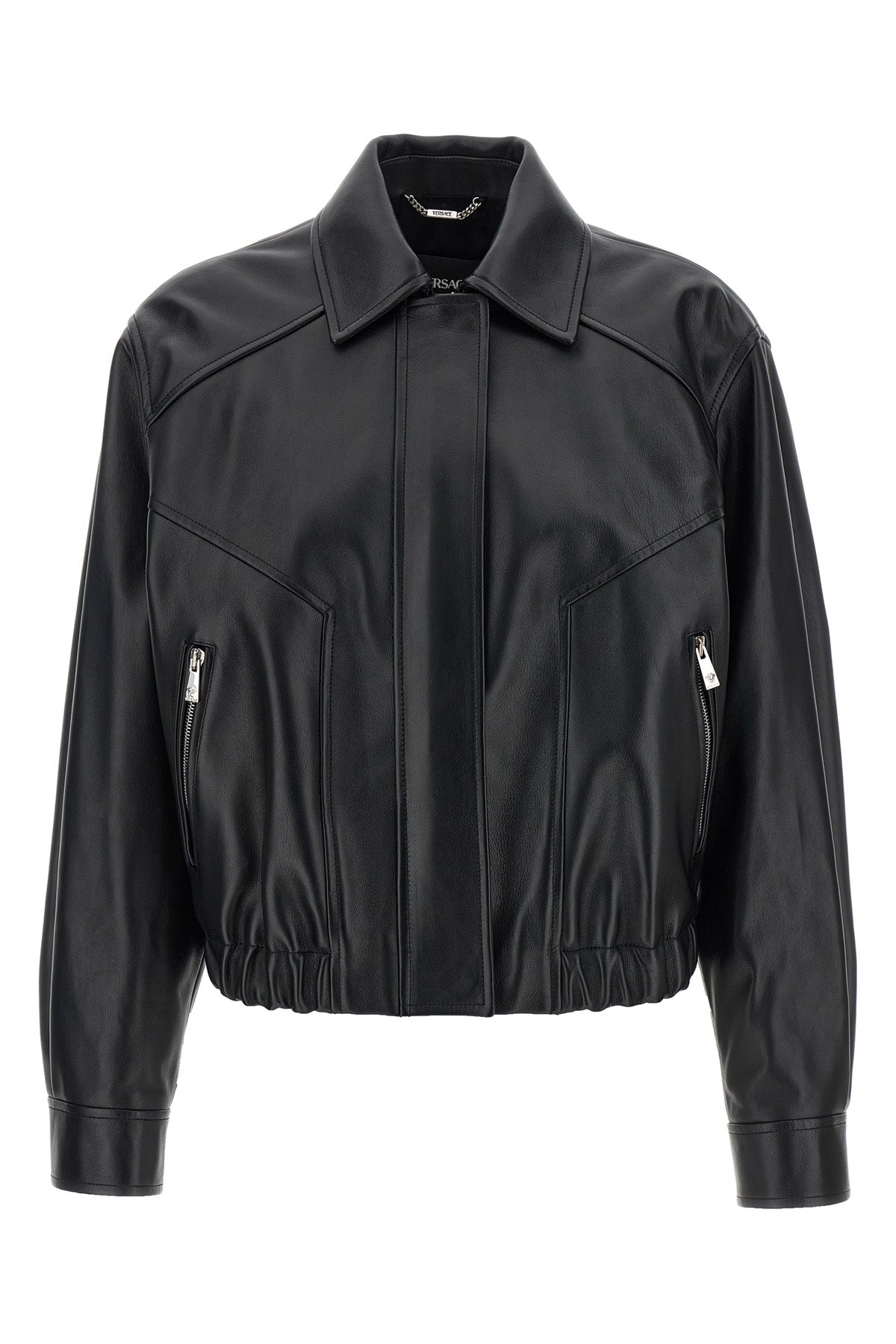 buffalo leather blouson