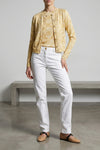 all-over barocco 92 print silk cardigan