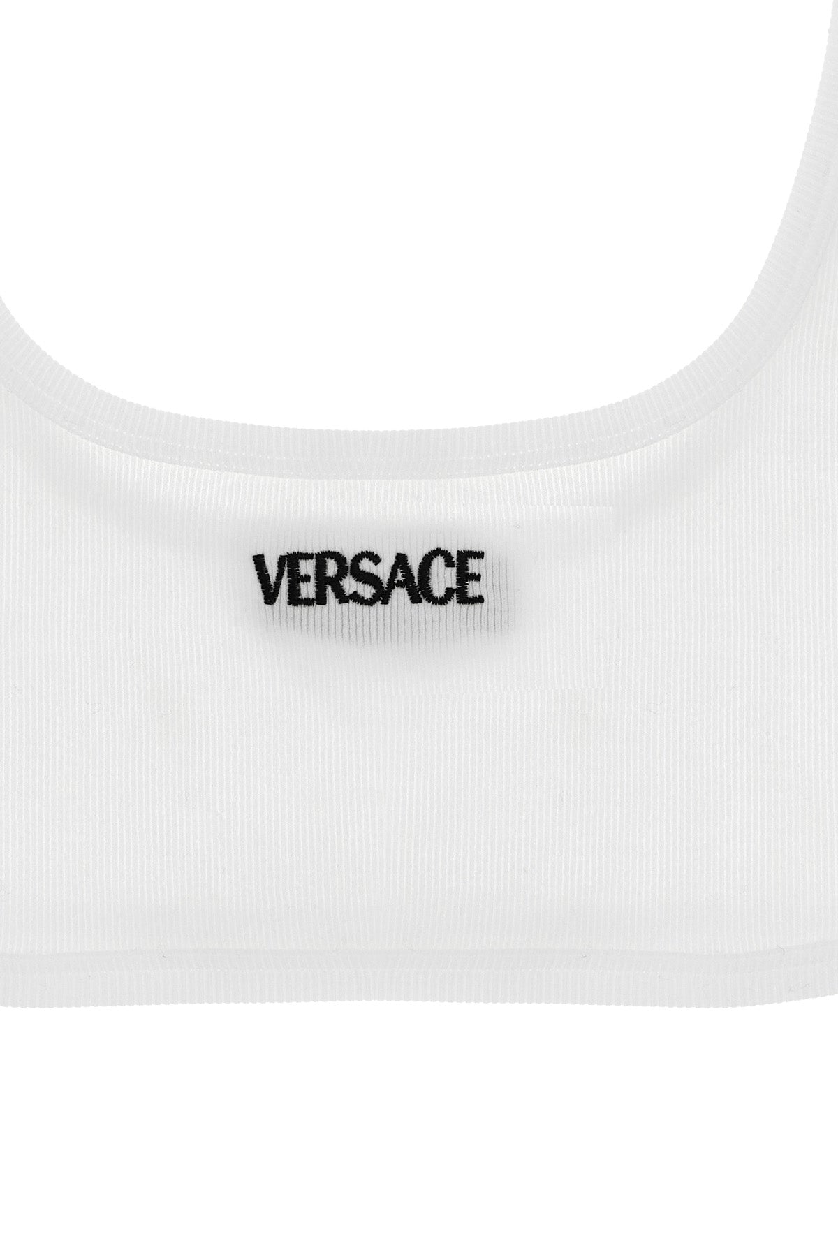 ribbed cotton bra