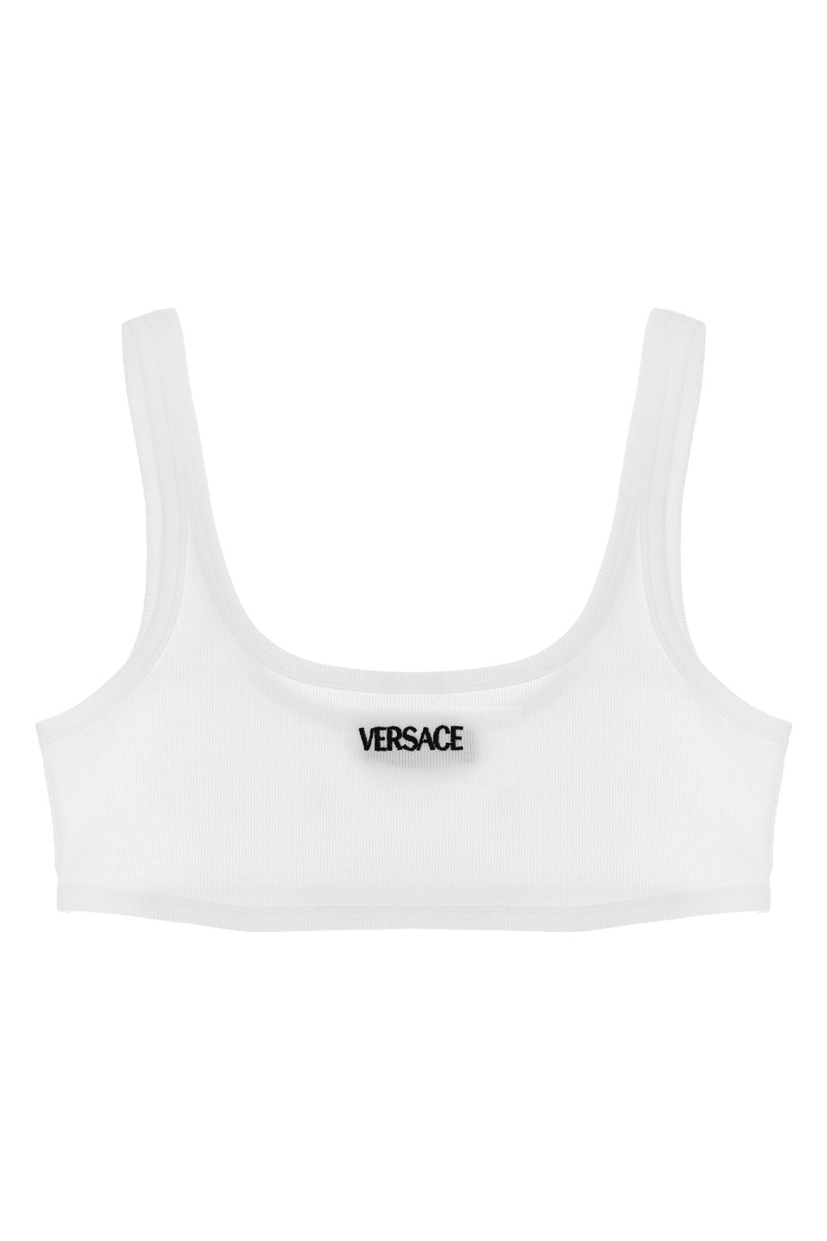 ribbed cotton bra